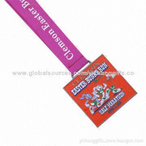 Custom Medals with Ribbon Drapes, Customized Designs are Accepted